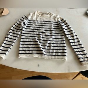 Alex Mill wool striped sweater somewhat shrunk very soft